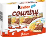 Kinder Country Milk Chocolate with Rich Milk Filling