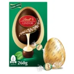 Lindt Dark Chocolate Egg With Lindor 70 Dark Mint Truffles 260g