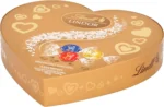 Lindt Lindor Heart Assorted Chocolate Approx 16 balls 200g, Chocolate Truffles with a Smooth Melting Filling - Gift Present