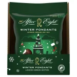 After Eight Winter Fondants 57g, Dark Mint Chocolate Bites with Peppermint Fondant Filling, London-Inspired Festive Figures, Perfect After-Dinner Treats & Christmas Gift Chocolates