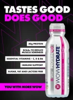 WOW Hydrate Protein Pro & Vitamin Water Summer Fruits 500ml